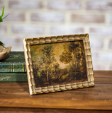 5x7 Antique Gold Scallop Edge Frame