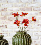 28" Orange Galsang Flower Spray