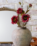 25" Burgundy Sunflower Spray