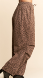 Leopard Cargo Jogger Pant