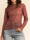 Wine Mesh Layer Top