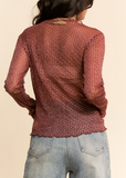 Wine Mesh Layer Top