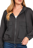 Cargo Scuba Full Zip Hoodie