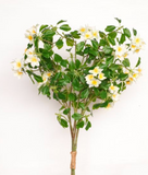 31" White Flower Bundle