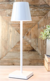 15" Rechargeable Led Lamp - White