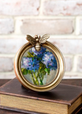 3.5" Antique Gold Bee Photo Frame
