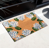 Blue Hydrangeas Doormat