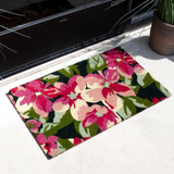 Tropical Flowers Doormat