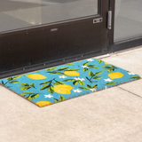 Blue Lemons Doormat