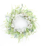 21.5" Mixed Greens Wreath