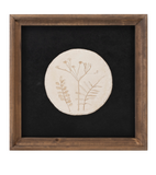 Clay Floral Frame