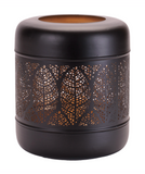 9.25" Iron Mosaic Lantern