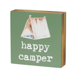 Happy Camper Tent Block