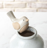 Ceramic Bird Pot Hanger