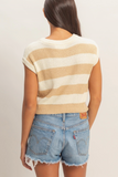Striped Ribbed Knit
