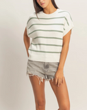 Striped Crew Neck