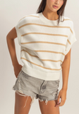Striped Crew Neck