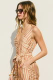 Wild Tides Sash Jumpsuit