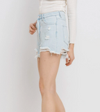 Vervet High Rise Mom Short