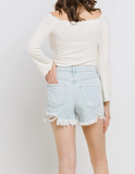 Vervet High Rise Mom Short