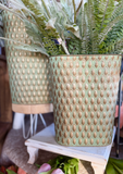 Garden Envy Hanging Tin Bucket