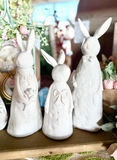 Ceramic Bunny Family