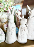 Ceramic Bunny Family