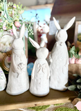 Ceramic Bunny Family