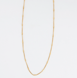 Waterproof 20" Gold Bar Satellite Chain