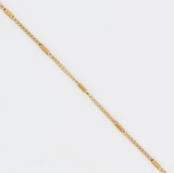 Waterproof 20" Gold Bar Satellite Chain