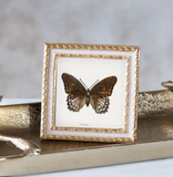 3" Pale Pink Inlay Square Photo Frame