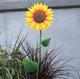 29.5" Metal Sunflower Stake