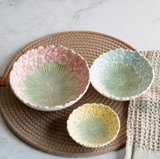 Ceramic Daisy Bowls