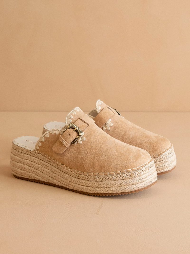 Oasis Society Almond Mule