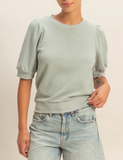 Bailey Puff Sleeve Washed Top