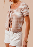 Isle Knit Cardigan Tee
