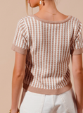 Isle Knit Cardigan Tee