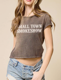 Small Town Smokeshow Faux Crop