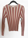 Bold Stripe Knit Top