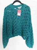 Cropped Crochet Knit