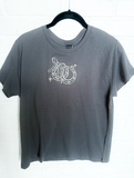 Horseshoe Embroidery Tee