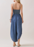 Tencel Medium Wash Jumpsuit