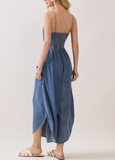 Tencel Medium Wash Jumpsuit