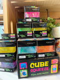 Iridescent Glitter Cube Squishy - Assorted Colors