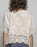 Mila Crochet Short Sleeve