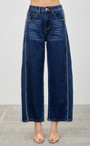 Saige Spandex High Rise Piping Jean