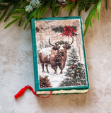 9" Holiday Highland Journal