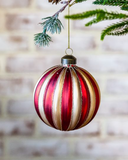 4" Stripe Ornament