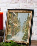 Holiday Town Photo Frame