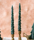 10" Pine Tree Taper Candles